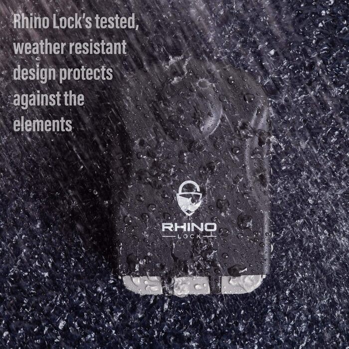 Сейф для ключів Rhino Lock Kombi настінний з кодовим замком та доступом за допомогою ключа - сірий (Pro)