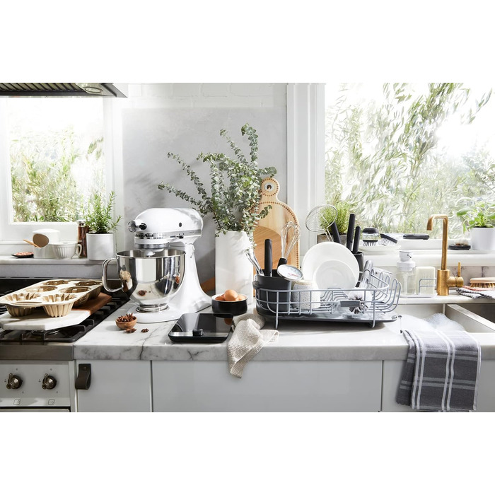 KitchenAid Digital Kitchen Scale with Glass Platform - Weighs Wet & Dry Ingredients - 5000g/5000ml Capacity