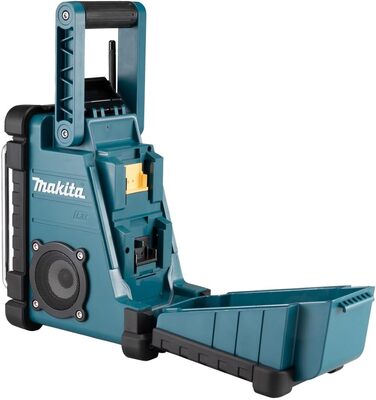 Радіо для будівельного майданчика Makita DMR112 з DAB+ та Bluetooth (7,2 В - 18 В, без акумулятора, без зарядного пристрою)