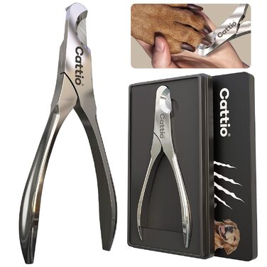 Ножиці для обрізання нігтів собак, блискучі