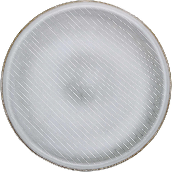 Набір посуду BUTLERS Atlantis для 4 осіб (12 предметів) | Тарілки, миски, чашки | Кераміка, градієнт кольору, бохо-стиль | Мікрохвильова піч та посудомийна машина | Сірий колір