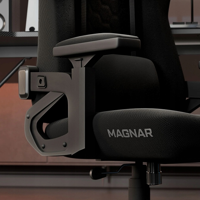Ігрове крісло Trex E-Sports TX-150GC Magnar, тканина, чорне