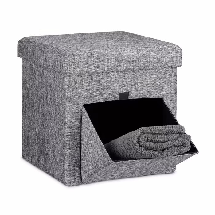 Relaxdays Folding Storage Ottoman