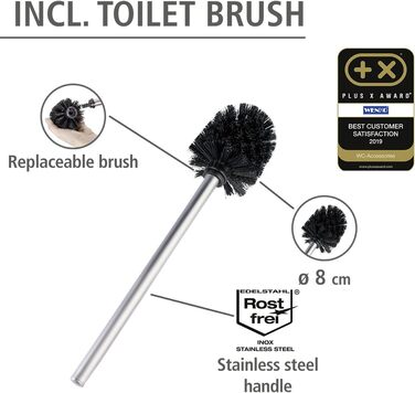 Stand WC-Garnitur Rivalta Stainless Steel Polished