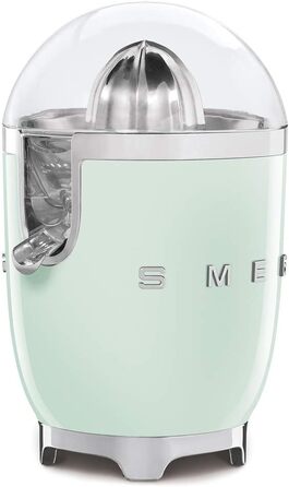 Електрична соковижималка для цитрусових Smeg CJF01PGEU, 70 Вт, пастельно-зелена