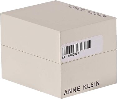 Жіночий годинник-браслет Anne Klein Premium Crystal Accented Resin (Кремовий / Золотий)