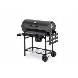 Вугільний гриль-бочка Activa Mastercook із чавунною решіткою, 71 x 35 см - 11260