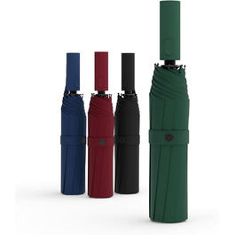Sapor Design Premium Umbrella with Lotus Effect | Stormproof, windproof, open/close automatic | Elegant and stylish umbrella | Stylish compact umbrella (Umbrella) | ICONIC Green - Iconic