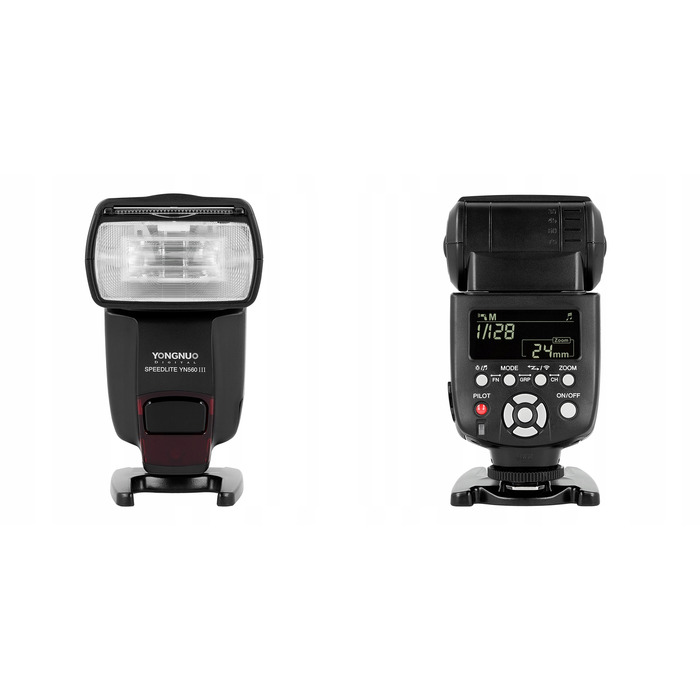 Спалах Yongnuo YN-560 III: дальність 58 м, регульована головка та дифузор