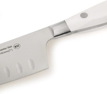 Ніж Arcos Serie Riviera Santoku 180 мм - професійний японський ніж з нержавіючої сталі з ручкою з POM