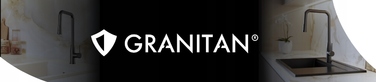 Кухонний змішувач стійкий Granitan Vector, сірий