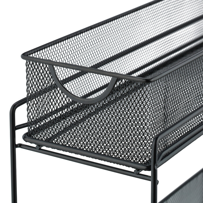 Relaxdays Metal Kitchen Cabinet Organizer