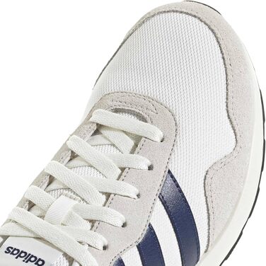 Кросівки Adidas Run 60s 4.0 для чоловіків (45 1/3 EU, білий, темно-синій, off-white)
