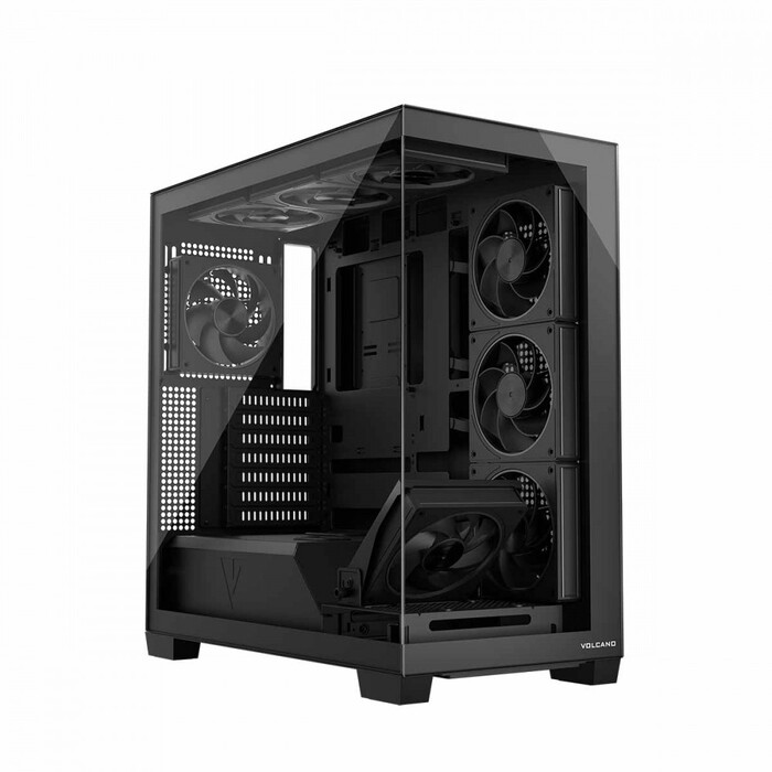 Корпус для комп'ютера Modecom Volcano Stellar ARGB Midi 8F Black