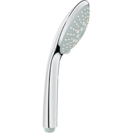 GROHE Euphoria 110 Massage Handshower (3 Spray Patterns, Anti-Limescale System, with Spray Dimmer), Chrome, 27221000 (champagne)