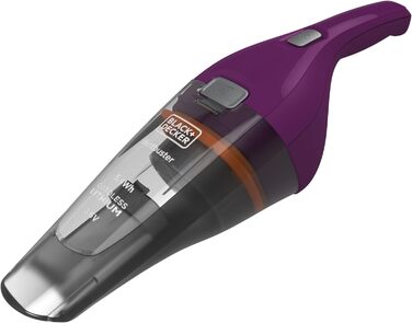 Ручний акумуляторний пилосос BLACK+DECKER Dustbuster 3.6V NVC115JL-QW білий (баклажан)