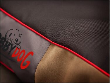 Матрац для собак Millybo - ліжко для собак, килимок для собак (90 x 70 см, чорний)