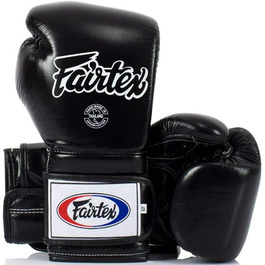 Fairtex Boxing Gloves, BGV9, Mexican Style, Black