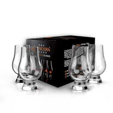 Склянки для віскі Glencairn, набір 2 шт, у подарунковій коробці, прозорі