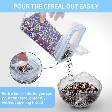 Набір контейнерів для їжі 10 шт. по 1 л, BPA-free, герметичні, для заморожування та зберігання продуктів