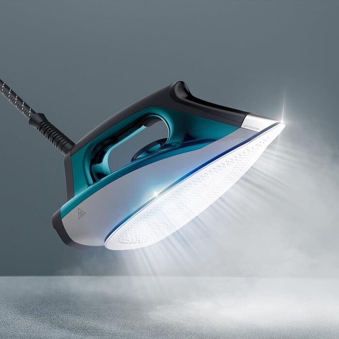 Станція парогенератора Rowenta Compact Steam Pro DG7621: 6,2 Bar, 310 г/хв, 1,1 л, компактний дизайн, блакитно-чорний