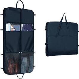 Чохол для одягу Syeeiex 50'' (127 см) для чоловіків, з 6 кишенями, Oxford, для подорожей, навішування