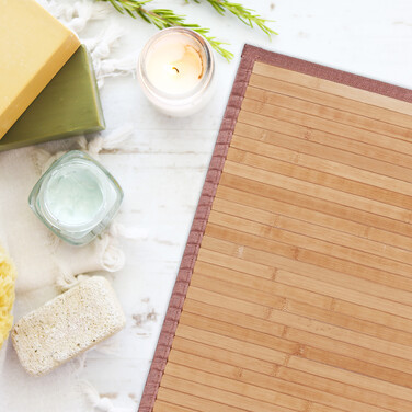 Relaxdays Bamboo Mat Natural
