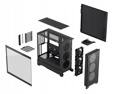 Корпус Fractal Design Pop Air 2 TG Midi Tower, чорний