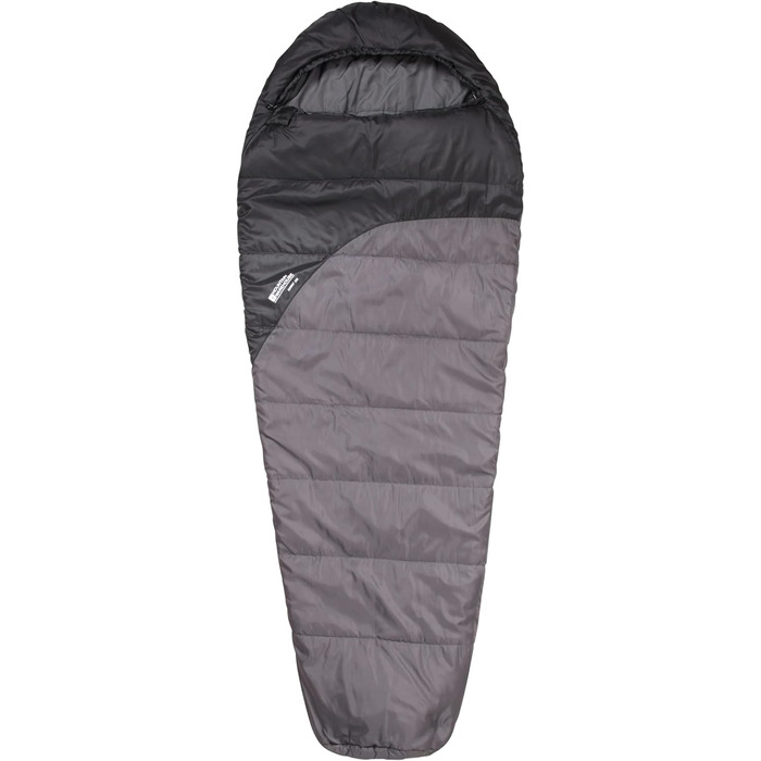 Сплячий мішок Mountain Warehouse Summit 250 - 3/4 сезону, ізольований, мішкоподібний, блакитно-зелений, для кемпінгу та трекінгу