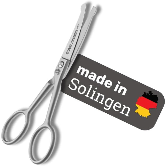 Преміум ножиці для грумінгу собак EHASO 12 см, вигнуті | Ножиці для грумінгу, вигнуті, точні | Для всіх порід собак