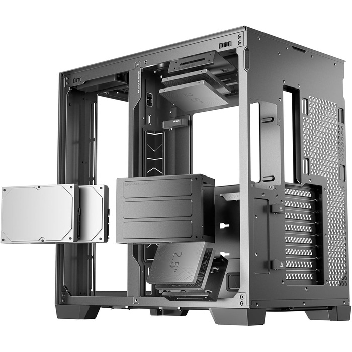 Корпус для ПК GEH Antec C8 Wood Full Tower чорного кольору
