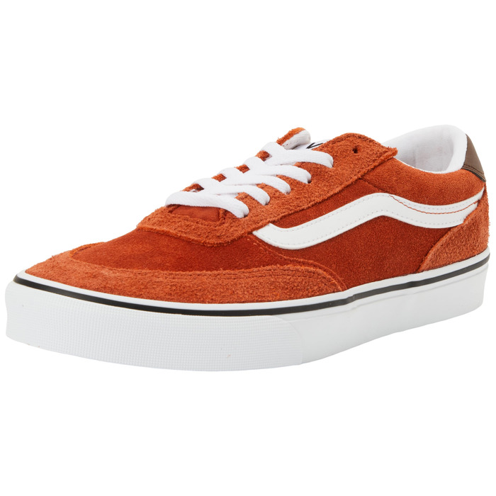 Чоловічі кросівки Vans Brooklyn з замші, чорний/асфальт (43 EU, Burnt Orange)