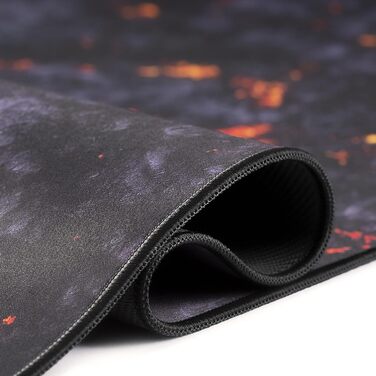 Килимок для миші TITANWOLF Lava 900x400 мм - XXL, великий, покращена точність та швидкість