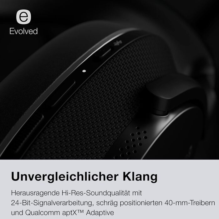 Навушники Bowers & Wilkins Px7 S2e з активним шумозаглушенням, бездротові, Qualcomm aptX™ Adaptive, швидка зарядка, 30 годин відтворення, 6 мікрофонів - колір Океан (Over-Ear)