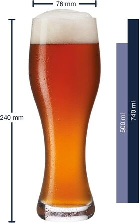 Склянка Leonardo Weizen з гравіюванням 