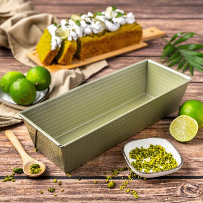 Форма для випікання Zenker Green Vision Ø 20 см з високим бортиком – сталева, зелена, антипригарна, прямокутна