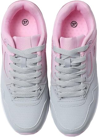 Жіночі кросівки JOMIX: спортивні, для бігу, антиковзаючі, дихаючі, для фітнесу, залу, вулиці. 41 EU, сірий, рожевий