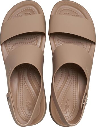 Crocs Brooklyn Wedge Sandal Latte Mushroom 38/39 EU - Стильні босоніжки на танкетці