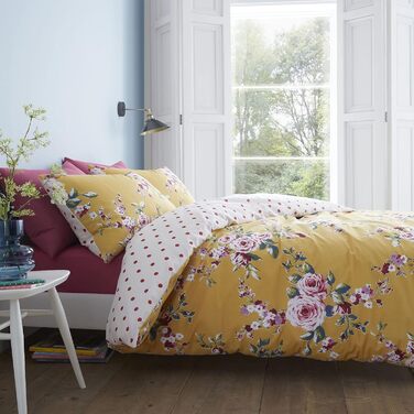 Комплект постільної білизни Catherine Lansfield Canterbury Floral Grey (Сірий) - Наволочка в комплекті, Single (Одинарний)