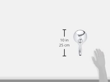 Grohe Vitalio Rain 130 Hand Shower with 4+ Spray Types, Chrome 26107000 Hand Shower - Shower Head 13 Cm - 9.5 L/Min Diameter 130mm