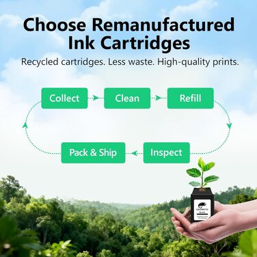 Картриджі для принтера COLORETTO 302 XL для HP Deskjet 3630, 3633 та HP Envy 4520, 4522, збільшений об'єм