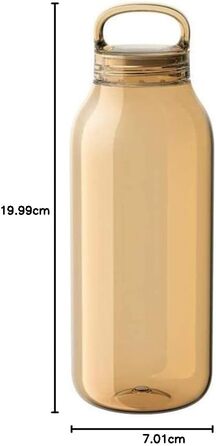 KINTO 500ml Water Bottle 500ml Amber