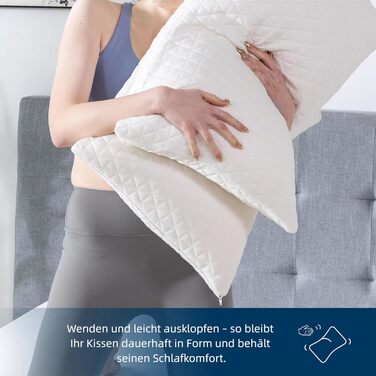 Подушка для офісного крісла EGO HOME з піною з пам'яті, 80x40 см | М'яка подушка для комп'ютерного крісла, ігрового крісла, автокрісла, крісла-коляски