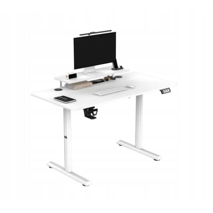 Ігровий стіл Ultradesk HIGHLANDER 120 см, регулювання висоти, білий