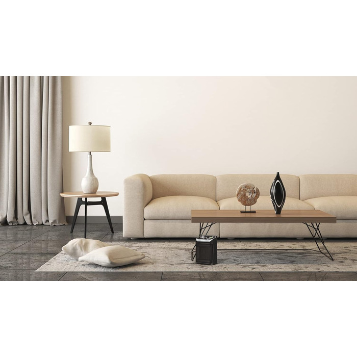 Обігрівач Rowenta Instant Comfort Compact 2000: компактний, з термостатом, 2 режими, чорний (SO2350F0), клас енергоефективності A+++