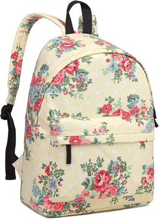 Жіночий рюкзак KONO: стильний рюкзак-сумка для підлітка, дівчини, на кожен день, для школи, роботи, подорожей (бежевий)