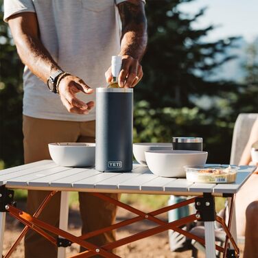 YETI Rambler Wine Chiller - Stainless Steel Insulated Wine Cooler (Big Sky Blue)