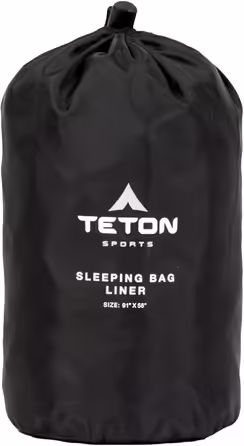 Teton Sports Sleeping Bag Liner; includes Stuff Sack