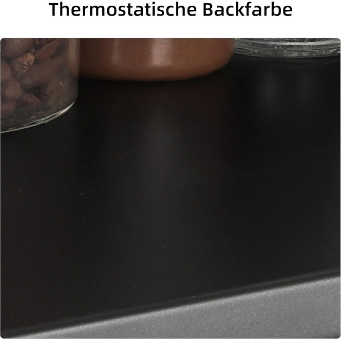 Стійка для мікрохвильової печі, 2-ярусна, чорна. Розширювана, з 6 гачками. Розміри: 36–57 x 36,5 x 80 см