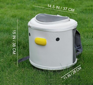 Рюкзак для тварин: переноска для собак та котів вагою до 15 кг